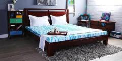 Woodsworth Casa Rio King Size Bed in Honey Oak Finish