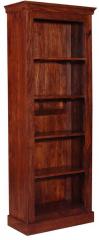 Woodsworth Casa Rio Sheesham Wood Book Shelf in Colonial Maple Finish