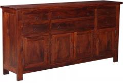 Woodsworth Casa Rio Sheesham Wood Sideboard in Colonial Maple Finish