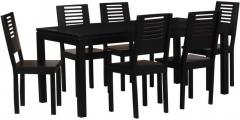 Woodsworth Casa Rio Six Seater Dining Set in Espresso Walnut Finish