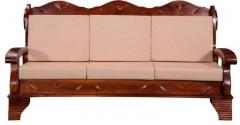 Woodsworth Casa Rio Three Seater Sofa in Colonial Maple Finish