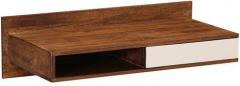 Woodsworth Casa Rio Wall Mount Study cum Laptop Table in Provincial Teak Finish