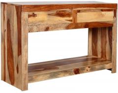 Woodsworth Cassia Acacia Console Table in Natural Sheesham Finish