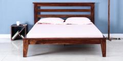 Woodsworth Colfax Queen Size Bed in Provincial Teak Finish