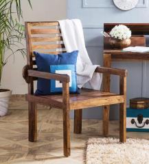 Woodsworth Dallas Arm Chair in Provincial Teak Finish