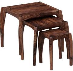 Woodsworth Dvina Set of Tables in Provincial Teak Finish