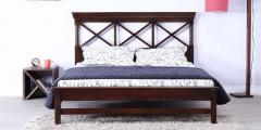 Woodsworth Entiat Queen Size Bed in Provincial Teak Finish