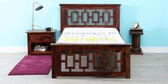 Woodsworth Enumclaw Single Bed In Provincial Teak Finish