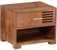 Woodsworth Eros Bedside Table in Provincial Teak Finish