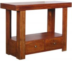 Woodsworth Eros Entertainment Unit in Colonial Maple Finish