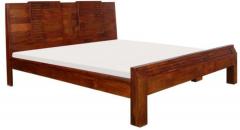 Woodsworth Eros Queen Sized Bed in Colonial Maple Finish