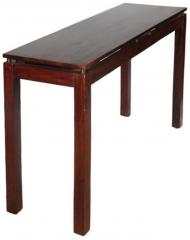 Woodsworth Fortaleza Console Table in Passion Mahogany Finish