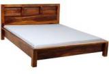 Woodsworth Fortaleza Solid Wood Bed In Provincial Teak Finish