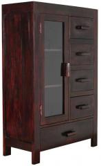 Woodsworth Fortaleza Solid Wood Sideboard in Passion Mahogany Finish