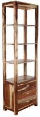 Woodsworth Francis Bacon Book Shelf in Natural Sheesham Finish