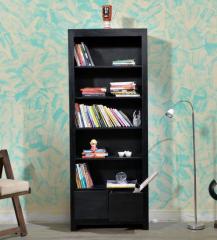 Woodsworth Freemont Book Shelf with Two Drawers in Espresso Walnut Finish