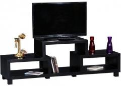 Woodsworth Goiania Solid Wood Entertainment Unit in Espresso Walnut Finish