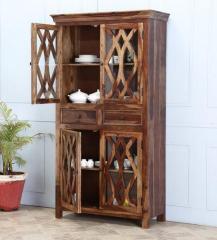 Woodsworth Gordon Hutch Cabinet in Provincial Teak Finish