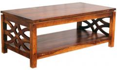 Woodsworth Guayaquil Large Coffee Table in Colonial Maple Finish