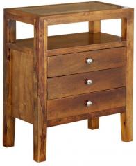 Woodsworth Havana Bed Side Table in Provincial Teak Finish