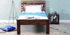 Woodsworth Illinois Single Size Bed in Provincial Teak Finish