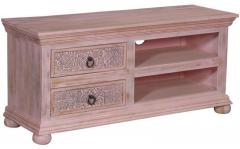 Woodsworth Isabella Entertainment Unit in Dual Tone Finish