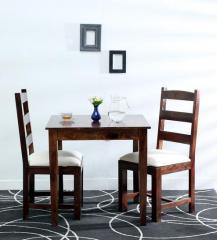 Woodsworth Leander Two Seater Dining Set in Provincial Teak Finish