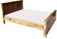 Woodsworth Leon Queen Sized Bed in Natural Mango Wood Finish