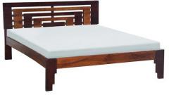 Woodsworth Liliana King Size Bed in Dual Tone Finish