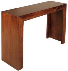 Woodsworth Lima Console Table in Colonial Maple Finish