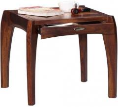 Woodsworth Lima Sheesham Wood Bed Side Table in Provincial Teak Finish