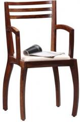 Woodsworth Lima Sheesham Wood Chair in Provincial Teak Finish