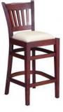 Woodsworth Linacre Bar Chair In Passion Mahogany Finish