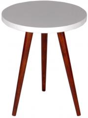 Woodsworth Madaleine Tripod Stool In Dual Tone