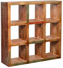 Woodsworth Maracay Solid Wood Book Shelf in Distress Finish