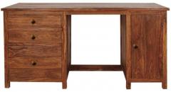 Woodsworth Maracay Study & Laptop Table in Provincial Teak Finish