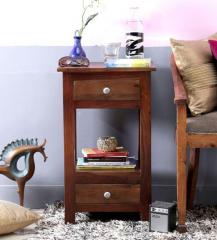 Woodsworth Marbella End Table in Provincial Teak Finish