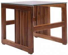 Woodsworth Mariana Teak Wood Coffee Table in Natural Teak Finish