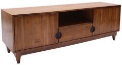 Woodsworth Mariana Teak Wood Entertainment Unit in Natural Teak Finish