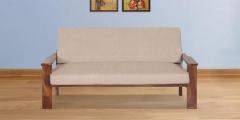 Woodsworth Maritsa Two Seater Sofa in Provincial Teak Finish