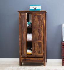 Woodsworth Maritsa Wardrobe in Melamine Provincial Teak Finish