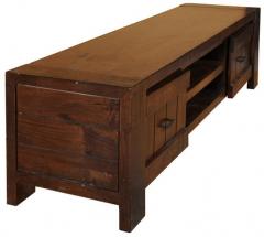 Woodsworth Markus Entertainment Unit in Provincial Teak Finish