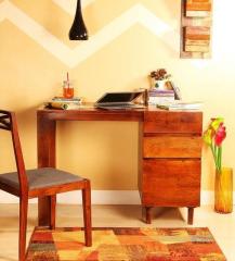 Woodsworth Merton Study & Laptop Table in Provincial Teak Finish