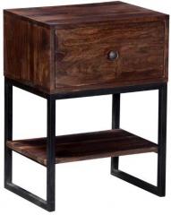 Woodsworth Mexico Bed Side Table in Provincial Teak Finish