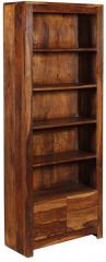 Woodsworth Mexico Book Shelf with Two Drawers