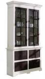 Woodsworth Mexico Hutch Cabinet In Dual Tone Finish