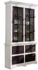 Woodsworth Mexico Hutch Cabinet in Dual Tone Finish