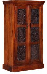 Woodsworth Mexico Wardrobe in Colonial Maple Finish