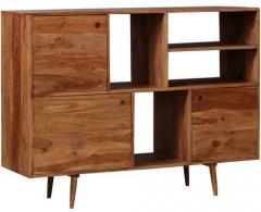 Woodsworth Monterrey Entertainment Unit in Natural Finish