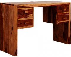 Woodsworth Montevideo Study & Laptop Table in Honey Oak Finish